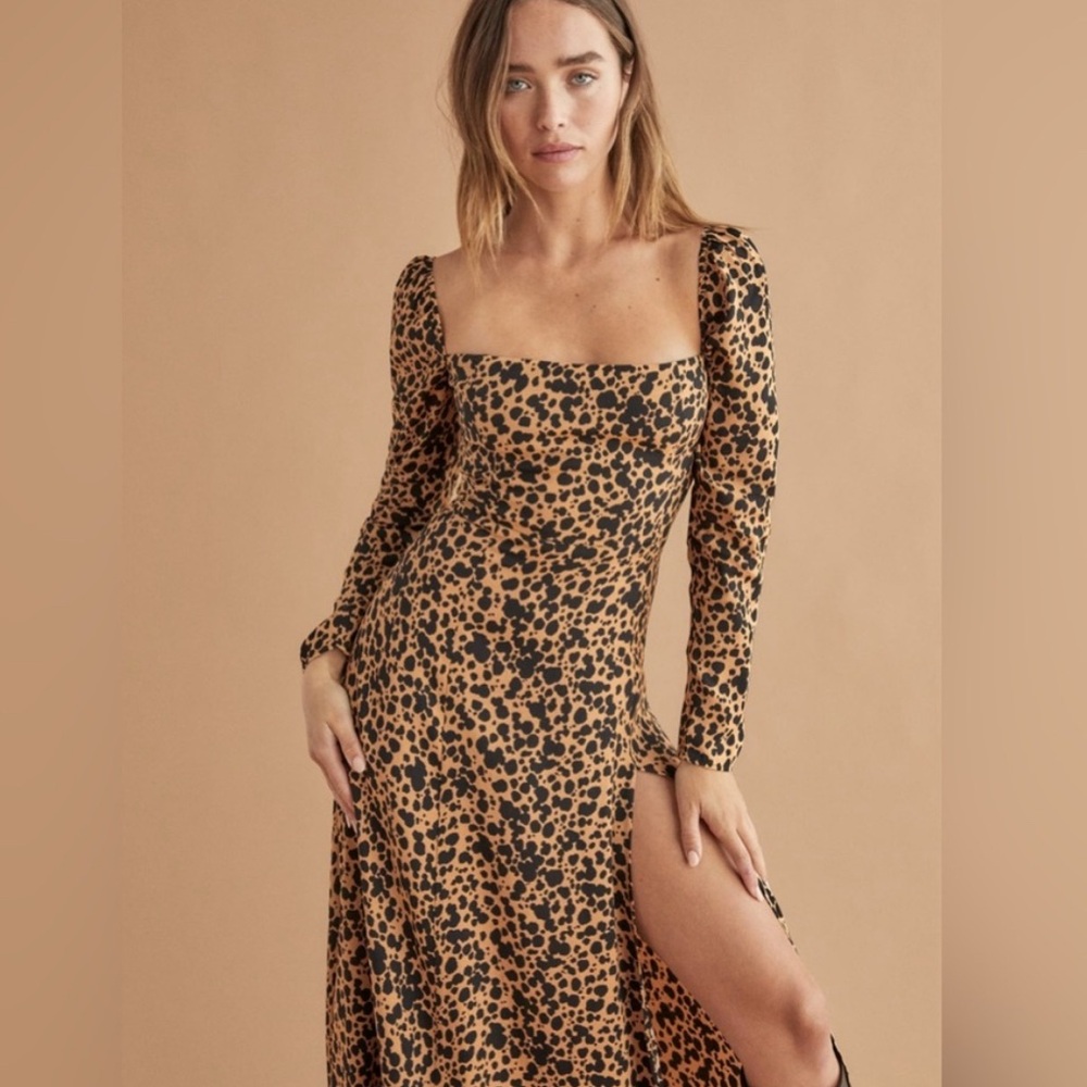 Reformation Sigmund Dress in Blitz - Picture 1 of 8